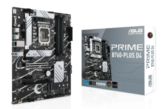 Материнская плата Socket-1700 ASUS PRIME B760-PLUS (B760) 4*DDR4 HDMI DP ATX