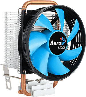 Кулер для процессора Aerocool Verkho 1-3P 3-pin, 90 мм, 1200/1151/AM4, 100W