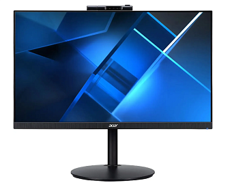 Монитор 23.8" Acer CB242YD3bmiprcx (IPS 1920x1080 1ms 100Hz VGA DP HDMI WebCam SP) Black