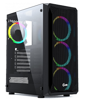 Корпус Powercase Mistral Z4 Mesh RGB ATX Black