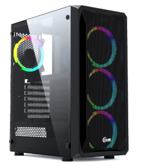 Корпус Powercase Mistral Z4 Mesh RGB ATX Black