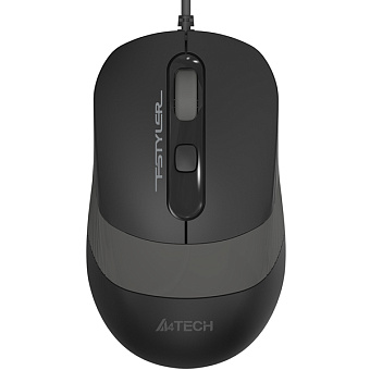 Мышь проводная A4Tech Fstyler FM10 1600dpi Black-Grey