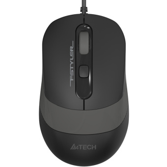 Мышь проводная A4Tech Fstyler FM10 1600dpi Black-Grey