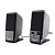 Акустическая система Gembird SPK-510 (6Вт, регулятор громкости, USB-питание) Black